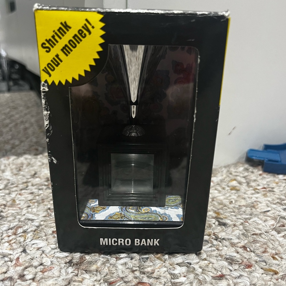 Micro bank shrink ur coins